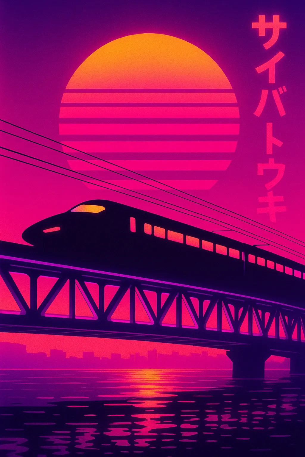 Cyber‑Tokyo Vaporwave Posters